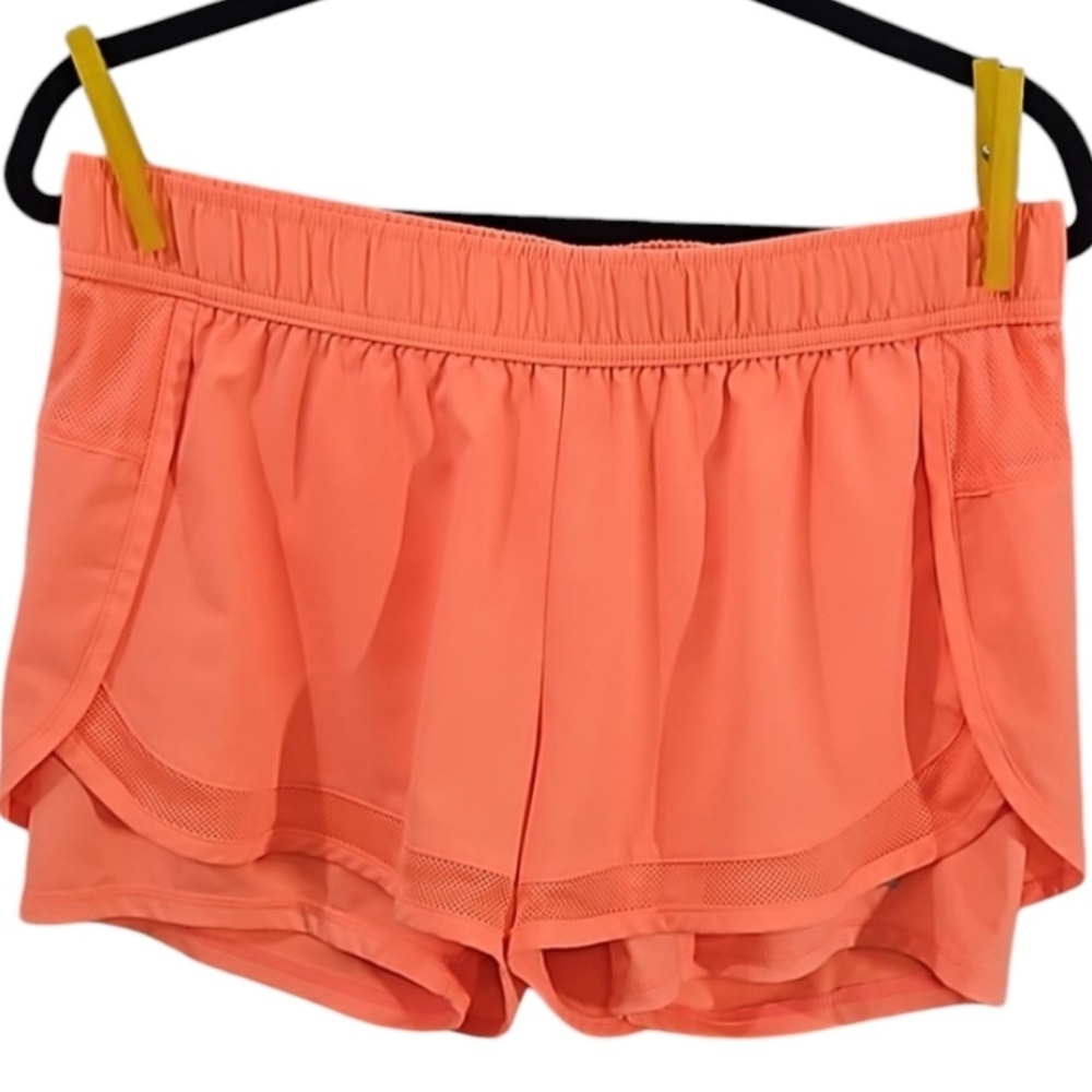 Avia Bright Coral Shorts Size Medium (Women's, Athletic, Low-Rise, Lined) - Picture 17 of 17
